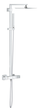 Душова система із термостатом для настінного монтажу Grohe Euphoria Cube System 230 (26087000) - изображение 1