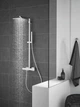 Душова система із термостатом для настінного монтажу Grohe Euphoria Cube System 230 (26087000) - изображение 2