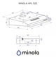 Витяжка Minola HPL 522 BL плоска - изображение 14