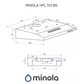 Витяжка Minola HPL 512 BG плоска - зображення 12
