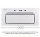 Витяжка Weilor LUMINA WBG 65 WHITE - изображение 2