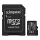 Карта памяти microSDXC Kingston Canvas Select Plus 128GB UHS-I Class 10 V10 с адаптером SD (SDCS3/128GB) - изображение 1