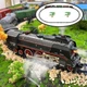 Железная дорога 602 B, 5 вагонов, длина 93 см, путь 99х138 см, подсветка, парогенератор, звук/беззвучный режим, движение вперед-назад, аккумулятор 3.7V. - изображение 2