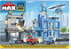 Конструктор Zuru Max CITY Bricks Поліцейська дільниця 889 елементів (83162) (4894680033115) - зображення 1