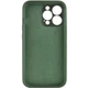 Противоударный Чехол Silicone Case Full Camera Protective (AA) для Apple iPhone 16 Pro Max (6.9") Зеленый / Cyprus Green - изображение 2