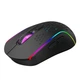 Игровая мышка XTRIKE ME GW-611 беспроводная, 8000 DPI RGB-подсветка Черная - изображение 3