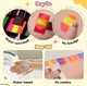 Аквагрим неоновый Face Body Paint набор 24 цвета и 1 кисть - изображение 5