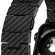 Ремінець Pitaka Carbon Fiber Watch Band Retro для Apple Watch 49/45/44mm Black/Grey (AWB2311) - зображення 5