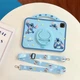 Чохол дитячий Silikon Power з підставкою і ремінцем Apple iPad 11" 2025 (A16) Stitch Light Blue - зображення 1