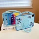 Чохол дитячий Silikon Power з підставкою і ремінцем Apple iPad 11" 2025 (A16) Stitch Light Blue - зображення 5