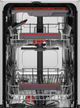 Zmywarka do zabudowy AEG GlassCare 7000 FSE73527P - obraz 2