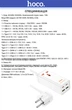 Зарядное устройство Hoco AC10A Socket AC250V/2500W + DC65W (PD3.0, PPS, QC4.0+) порты 2C+2A White (42087) - изображение 2