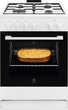 Kuchenka gazowa Electrolux LKG604012W - obraz 1