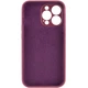 Чехол Fiji Silicone Case Full Camera для Apple iPhone 14 Pro бампер накладка с защитой камеры Plum - изображение 2