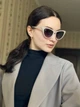 Сонцезахисні окуляри жіночі Dackor 478 Beige - зображення 3