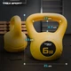 Гиря вінілова 6кг Trex Sport TX-006CKB жовта - зображення 9