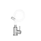 Змішувач для кухні Lidz Aria 015F3 з гнучким виливом (k35) LDARI015F3WHI43362 White / Nickel - зображення 3