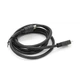 Кабель HDMI-HDMI HIGH SPEED 2.0 m, v1.4, OD-7.5 mm, круглий Black, коннектор Black Voltronic YT-HDMI(M)/(M)HS-2.0 m - зображення 2