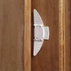 Блокиратор для раздвижных систем Leluno Замок блокиратор на шкаф купе от детей 2 шт, 14,5x5 см - изображение 4