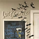 Украшение Halloween Bats 3D Pvc on The Wall Stickers Scary Props (Комплект 12шт) Black - изображение 4