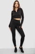 Лосины утепленные бесшовные на меху, цвет черный, L-XXL 139RW833 - изображение 2