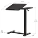 Приставний мобільний столик із регулюванням висоти Hommex Mobidesk Duo USB Black (TH-010-2 Black) - зображення 6