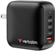 Ładowarka sieciowa Verbatim Travel Mini GaN 165W Black (0023942322160) - obraz 1
