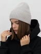 Шапка Malisa Діско 15-1715-DX-150 One Size Светло-серая - изображение 1