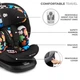 Автокрісло Kinderkraft i-Grow i-Size Happy Shapes (KCIGRO00HAP0000) - зображення 4