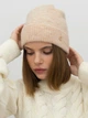 Шапка женская Malisa Анкона 15-1587-AA-140 One Size Светло-бежевая - изображение 1