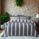 Плед Lotus Home Infinity Stripe серый 200*220 (svt-2000022346054) - изображение 2