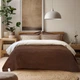 Плед Lotus Home Infinity коричневый 200*220 (svt-2000022346078) - изображение 2