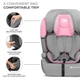 Автокрісло Kinderkraft Comfort Up i-Size Pink (KCCOUP02PNK0000) - зображення 6