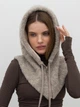 Капор женский Malisa Капучіно 5-8068-CM-11 One Size Бежевый - изображение 2