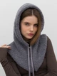 Капор женский Malisa Капучіно 5-8068-CM-40 One Size Графитовый - изображение 1