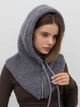 Капор женский Malisa Капучіно 5-8068-CM-40 One Size Графитовый - изображение 2