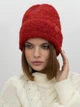 Шапка женская Malisa Робі 15-1630-CM-217 One Size Красная - изображение 1
