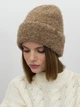 Шапка женская Malisa Робі 15-1630-CM-37 One Size Ореховая - изображение 1