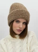 Шапка женская Malisa Робі 15-1630-CM-37 One Size Ореховая - изображение 2