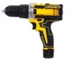 Набор аккумуляторного инструмента Mini Grinder + Шуруповерт 12V 2АКБ Желтый TOOLSET-12Y (097w) - изображение 2