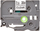 Taśma etykietowa Brother TZE-S121 9 mm x 3 m Transparent (TZES121) - obraz 2