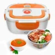 Автомобильный Lunch Heater Box 12V ланч-бокс с подогревом — горячая еда всегда с собой Оранжевый MX-11822B - изображение 5