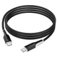 Кабель USB Type-C to USB Type-C / Провод юсб тайп си на юсб тайп си для быстрой зарядки и передачи данных 60W 1м Black - изображение 4