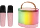 Портативна колонка MusicMate MM-SC50 HappyVoice 5W RGB Pink (MM-SC50) - зображення 1