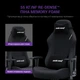 Игровое кресло Anda Seat Luna Size L Black Fabric (AD18-44-B-F) - изображение 10