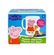 Розпис кераміки "Пеппа та друзі". Декоративна чашка TM “Peppa Pig” - зображення 1