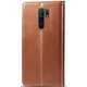 Чехол-книжка GETMAN Gallant (PU) кожаный для Xiaomi Redmi Note 8 Pro Коричневый - изображение 4