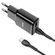 СЗУ Hoco C88A Star round 2.4A (2USB-A) + кабель USB to Type-C Черный - изображение 2