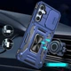 Чехол противоударный Epik Defender Cam Ring Case для Samsung Galaxy A35 / A55 Синий / Navy - изображение 2