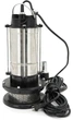 Занурювальний насос Voltronic 2200W, 220V, до 5 м³/год, підйом до 35 м, 25мм, нержавіюча сталь + перехідник (YT38241) - зображення 2